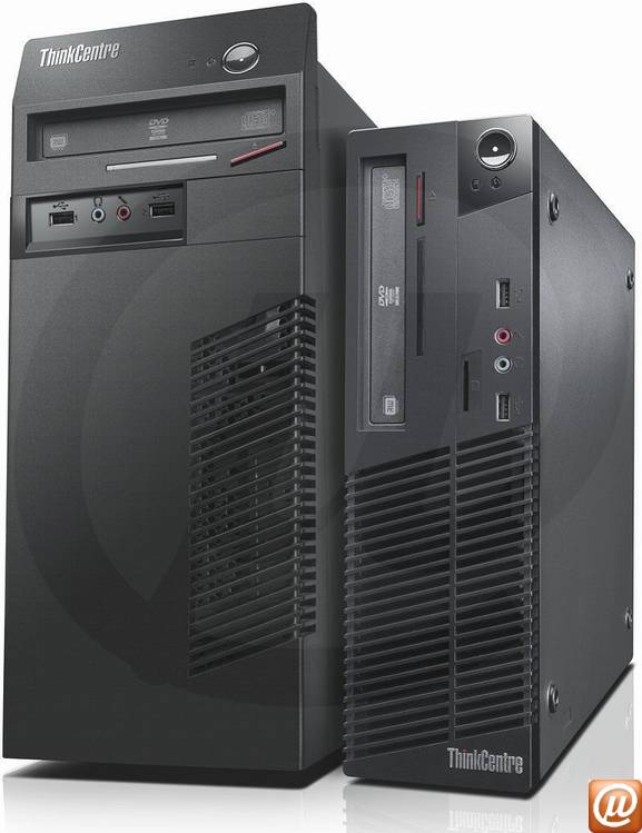 Lenovo - 0809-E2P - Desktop-PC ThinkCentre Lenovo M70e Intel Core 2 Duo ...